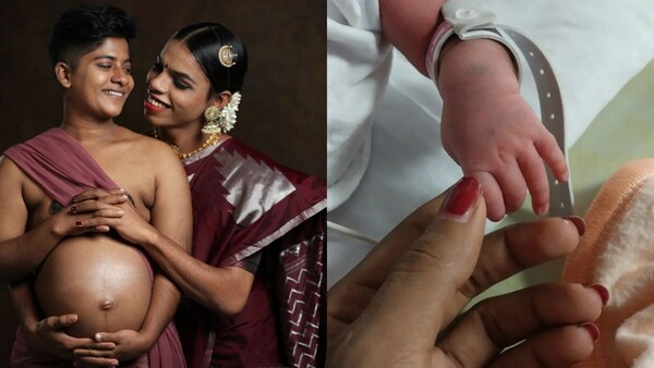 아기와 아빠 모두 무사 인도의 트랜스젠더 커플이 무사히 출산을 마쳤는데 반전은 아빠가 출산을 한 것이다