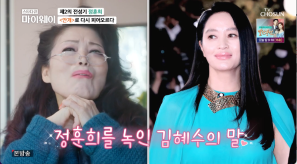 노래 부르실 일 있으면 연락 달라 '헤어질 결심' OST '안개' 부른 정훈희는 김혜수에게 장문의 메시지를 받았다고 말했다