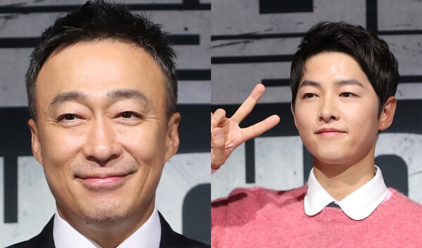 배우 이성민(좌), 배우 송중기(우) ⓒ뉴스1