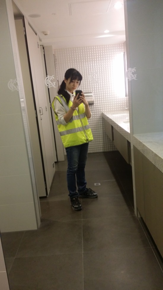 호주에서의 첫 현장.&nbsp;ⓒ이서희 씨 제공