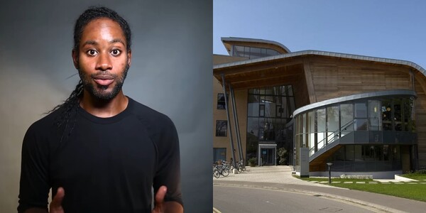 제이슨 아데이와 영국&nbsp;케임브리지 대학 전경&nbsp;ⓒ유튜브 캡처,&nbsp;BUILDPIX/CONSTRUCTION PHOTOGRAPHY/AVALON/GETTY IMAGES