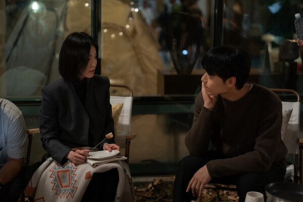 '더 글로리' 비하인드 스틸. ⓒ넷플릭스