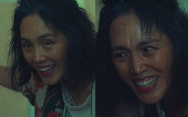 '더 글로리'에서18년만에 딸을 찾아온 문동은 엄마 정미희의 모습 ⓒ넷플릭스&nbsp;