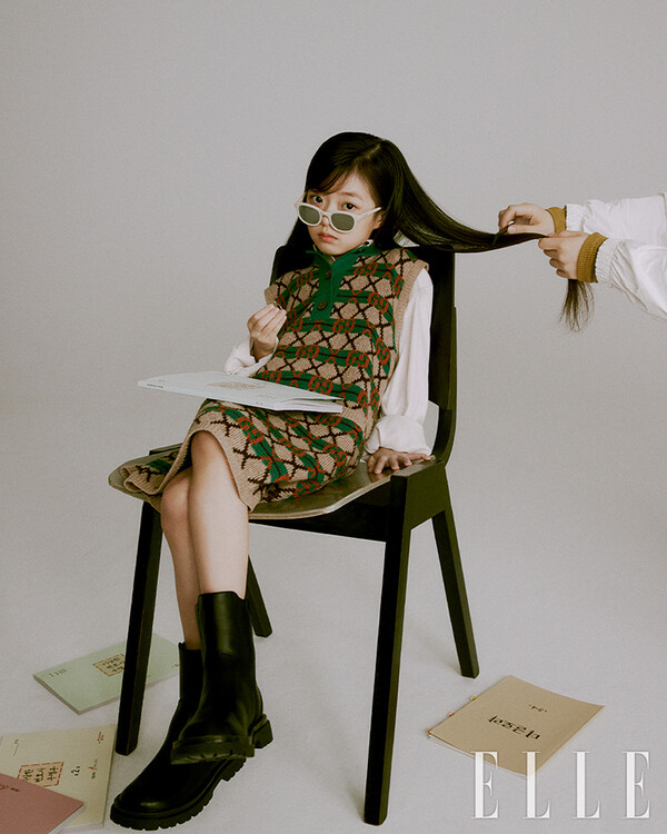 넷플릭스 시리즈 '더 글로리'에서 하예솔 역 맡아 야무진 연기력 선보인 오지율의 인생 첫 화보가 공개됐다