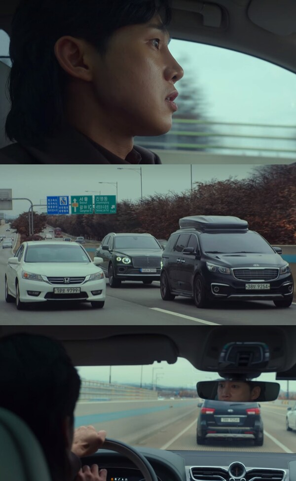 유명한 전재준의 난폭운전 장면 ⓒ넷플릭스