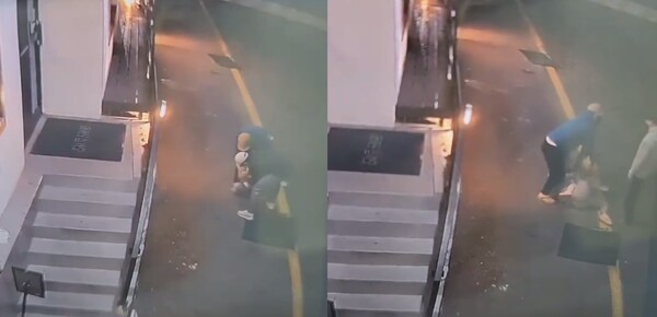 유명 식당 대표 A씨가 공개한 당시 현장 영상. ⓒA씨 인스타그램&nbsp;