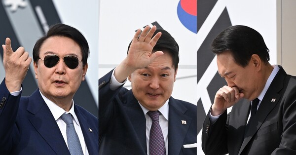 대형 복합 악재가 3개나! 윤석열 대통령에 대한 부정평가가 올해 최고치를 경신했다(리얼미터 여론조사)