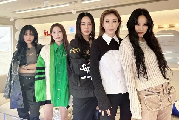 국내 최고의 여성 가수들이 모인 '댄스 가수 유랑단'&nbsp;ⓒ인스타그램