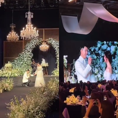 '결혼해줄래'를 부르는 이승기의 모습.