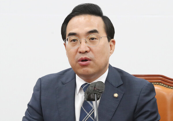 박홍근 더불어민주당 원내대표.&nbsp;ⓒ뉴스1