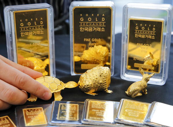 금 관련 제품들. ⓒ뉴스1