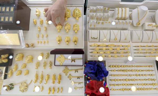 금 관련 제품들. ⓒ뉴스1