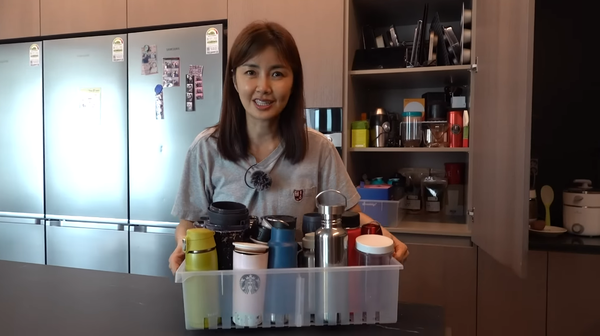 신애라 식 정리 꿀팁 대방출!&nbsp;ⓒ유튜브 채널 '신애라이프'