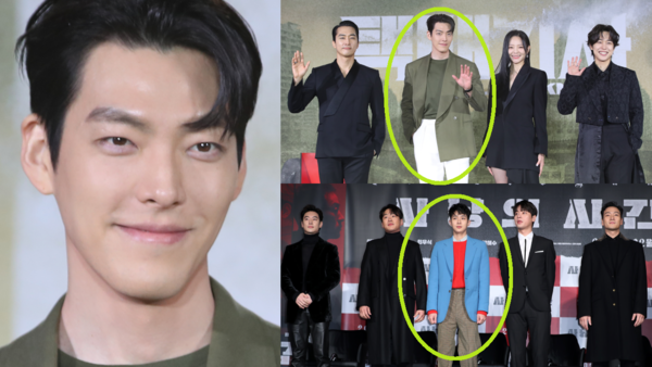김우빈과 '택배기사' 주역들, 그리고 어쩐지 떠오르는 최우식.&nbsp;ⓒ뉴스1