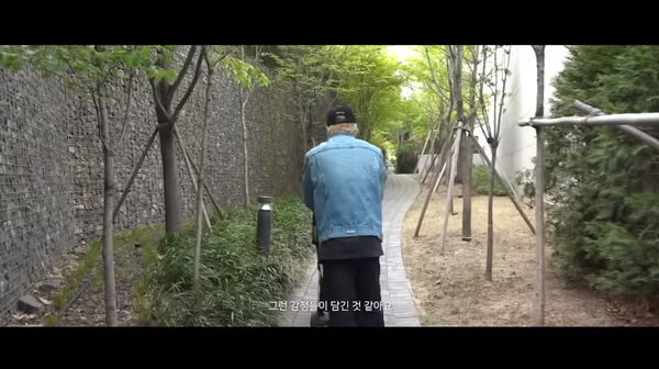 16일 빅뱅 태양의 유튜브 채널에 공개된&nbsp; ‘태양 [Down to Earth] 다큐멘터리 필름 PART 2’ 영상 장면 ⓒ태양 유튜브 채널&nbsp;