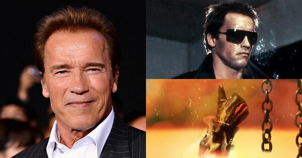 아놀드 슈왈제네거, 영화 '터미네이터' 스틸컷.&nbsp;ⓒGetty Images, 세경필름