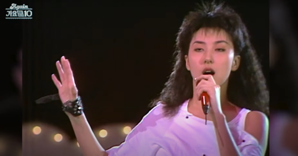 김완선&nbsp;ⓒ유튜브 채널 'Again 가요 톱 10'