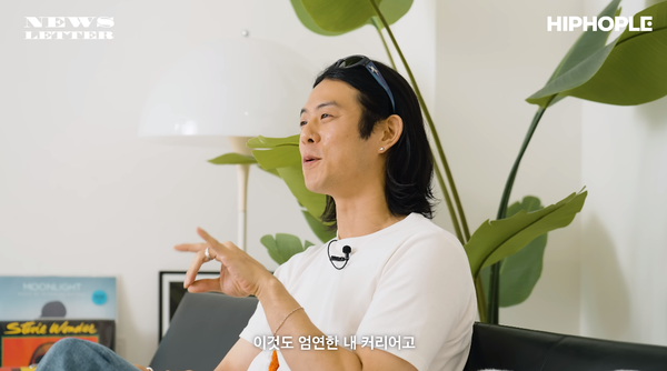 지난 3일 유튜브 채널 '힙합엘이(HIPHOPLE)' 영상 장면 ⓒ힙합엘이 유튜브 채널&nbsp;