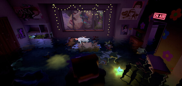 가상현실(VR) 영화 '소녀램프라디오' 한 장면. ⓒ브이레인저·에스케이티(SKT) 제공