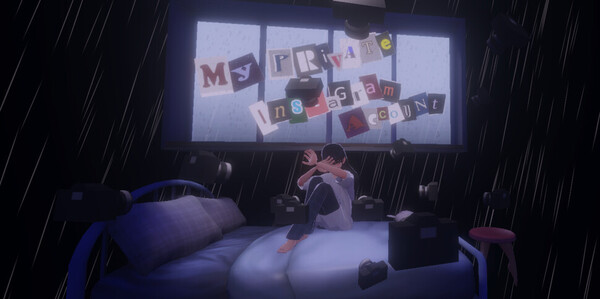 상현실(VR) 영화 '소녀램프라디오' 한 장면. ⓒ브이레인저·에스케이티(SKT) 제공