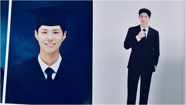 박보검 대학 졸업 사진.&nbsp;ⓒ온라인 커뮤니티
