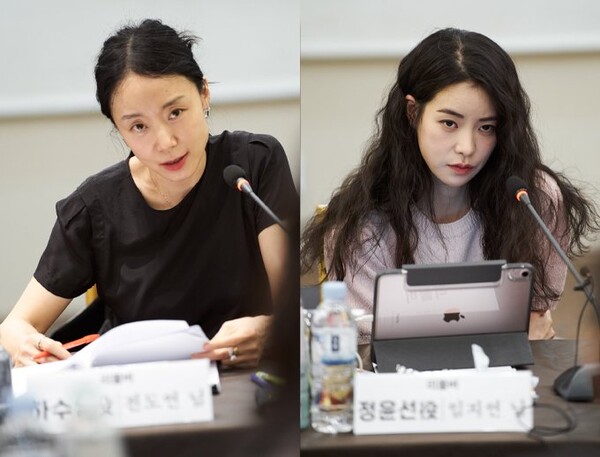 영화 '리볼버' 대본 리딩 현장.&nbsp;ⓒ플러스엠 엔터테인먼트&nbsp;