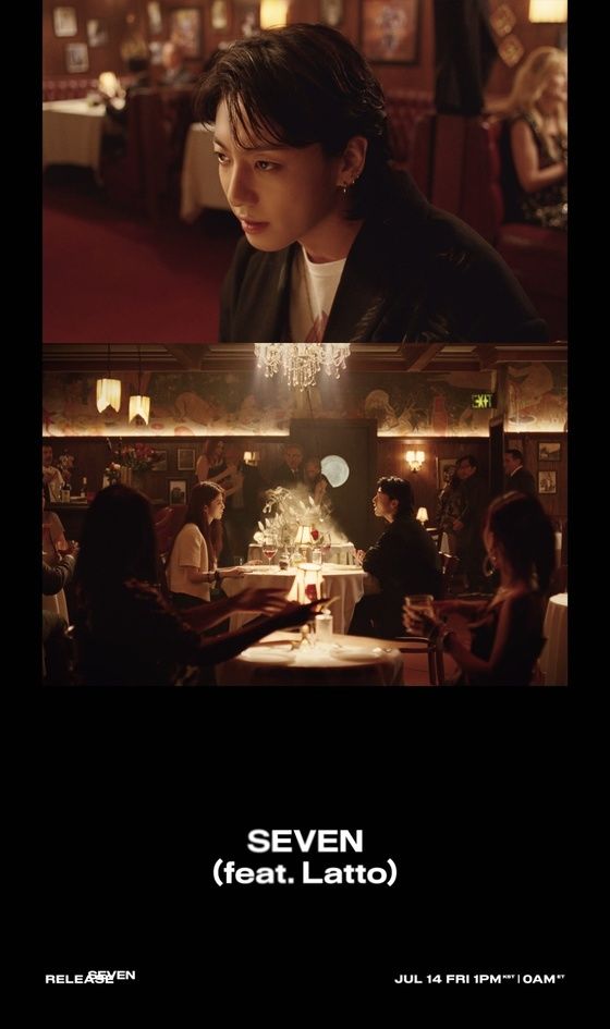 방탄소년단 정국 '세븐' 티저 이미지ⓒ빅히트뮤직