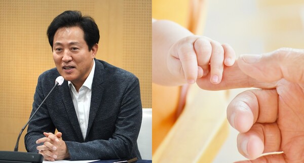오세훈 서울시장(좌), 출산 관련 자료 사진(우) ©뉴스1/픽사베이&nbsp;