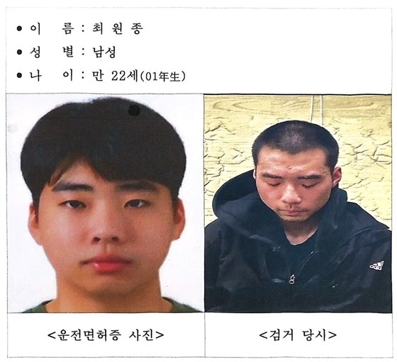 최원종. ⓒ경기남부경찰청