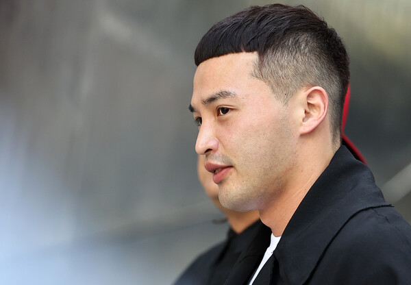 래퍼 마이크로닷이 7일 서울 중구 동대문 DDP에서 열린 ‘2024 S/S 서울패션위크’ 슬링스톤 컬렉션에 참석했다. 2023.09.09. ⓒ뉴스1