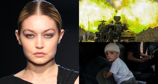 지지 하디드, 이-팔 전쟁 자료사진 ⓒGettyimagesKorea