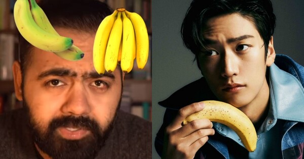(기사 내용과 무관한 자료사진) 바나나의 숙성 정도에 따라 영양 성분이 상이하다. ⓒ인스타그램 @drkaranrajan, 데이즈드