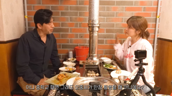 당시 왕성하게 활동 중이었던 권오중 ⓒ신애라이프