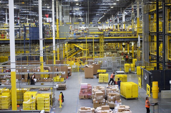 아마존 물류창고 내부. ⓒGettyImagesKorea