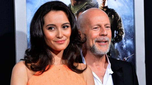 엠마 헤밍과 브루스 윌리스. ⓒGettyImages Korea