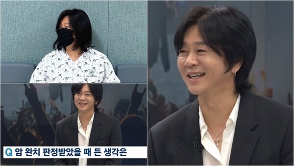 암 투병 당시 부모님, 팬들에게도 알리지 않았던 윤도현. ⓒJTBC ‘뉴스룸’