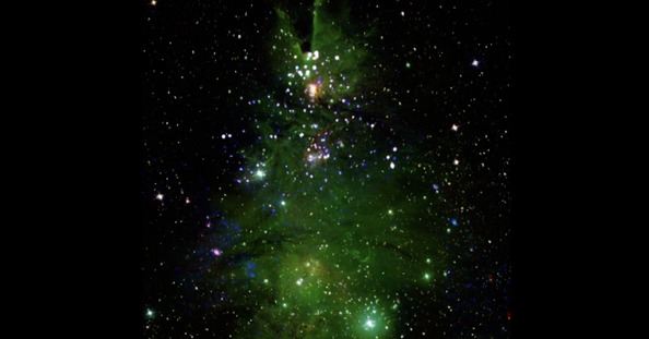 반짝 빛나는 NGC 2264. ⓒNASA