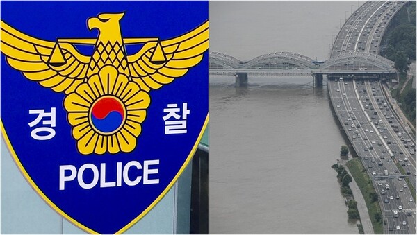 기사와 상관 없는 자료사진(왼),&nbsp;한강대교 남단 올림픽대로의 모습(오).&nbsp;ⓒ뉴스1&nbsp;