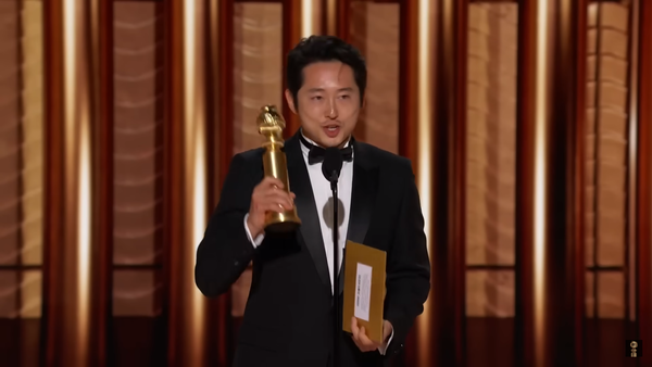 스티븐 연. ⓒGolden Globes 유튜브 캡처