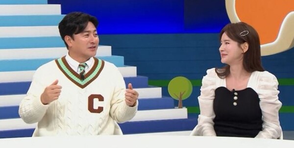 선 넘은 패밀리'에 출연한 안정환과 이혜원ⓒ채널A