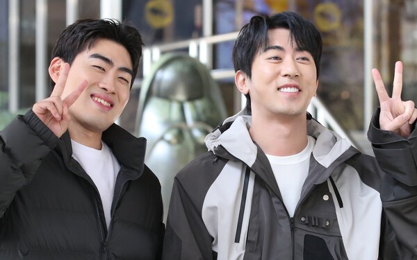 코미디언 조진세, 김원훈.&nbsp;ⓒ뉴스1&nbsp;