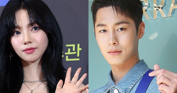 걸그룹 에스파 멤버 카라나(좌), 배우 이재욱(우) 뉴스1&nbsp;