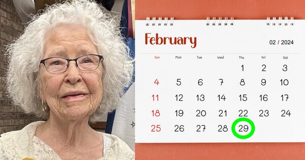 100살인데 25번째 '생파'라고? ⓒ오클라호마 100살 노인회 페이스북 갈무리, 게티이미지뱅크/한겨레