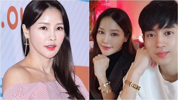 가수 미나(왼), 미나와 류필립 부부(오).&nbsp;ⓒ뉴스1, 미나 인스타그램&nbsp;