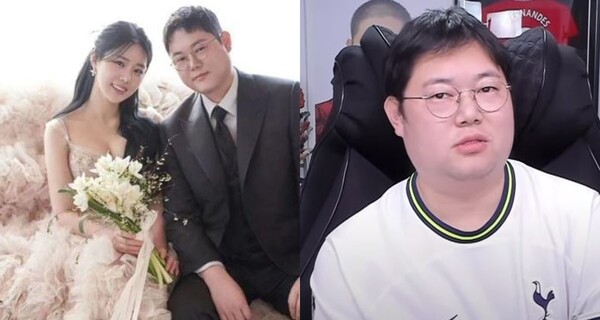 결혼 사진 찍었던 BJ 감스트와 뚜밥, 유튜브에서 재결합 알린 감스트 ⓒBJ 감스트와 뚜밥,&nbsp;유튜브 채널 '감스트GAMST'