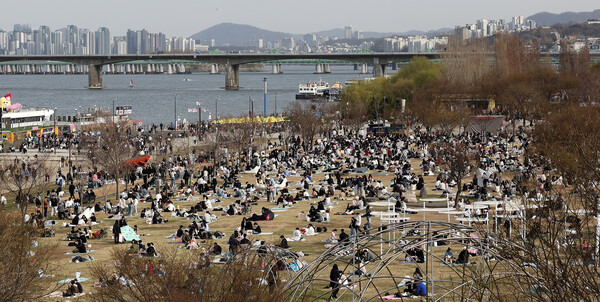 (기사 내용과 무관한 자료사진) 서울 한강공원. ⓒ뉴스1