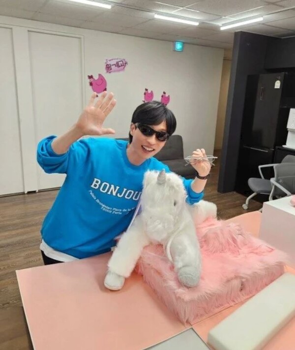 유재석의 인증샷&nbsp;ⓒ안테나 엔터테인먼트