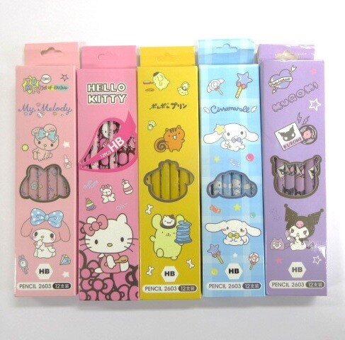 중국 국외직구 플랫폼인 ‘알리’에서 판매하는 초등학생용 산리오 만화 연필에서 기준치를 초과하는 프탈레이트계 가소제가 검출됐다. ⓒ관세청 제공