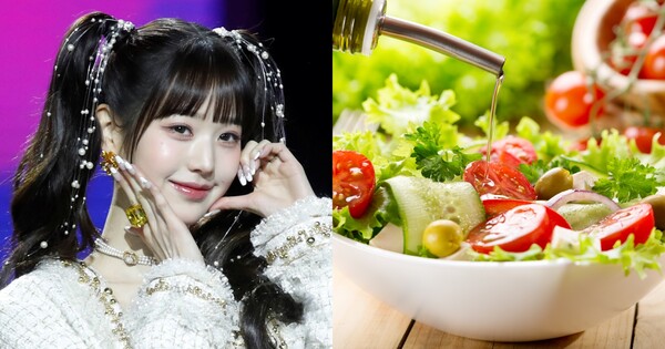 아이브 장원영, 샐러드 자료 사진 ⓒ뉴스1, 어도비스톡&nbsp;