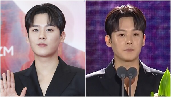 제60회 백상예술대상 TV부문 신인 연기상을 수상한 배우 이정하.&nbsp;ⓒ뉴스1,&nbsp;제60회 백상예술대상 캡처&nbsp;